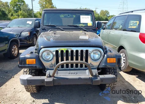 2006 Jeep Wrangler Unlimited from USA, damaged, VIN 1J4FA44S96P770007
